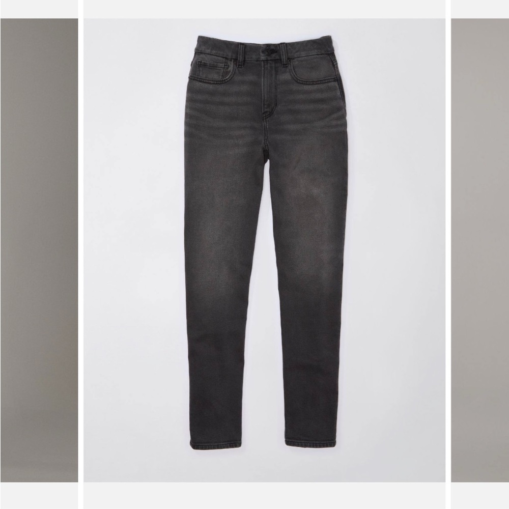 AE Stretch Curvy Mom Jean 12 x short